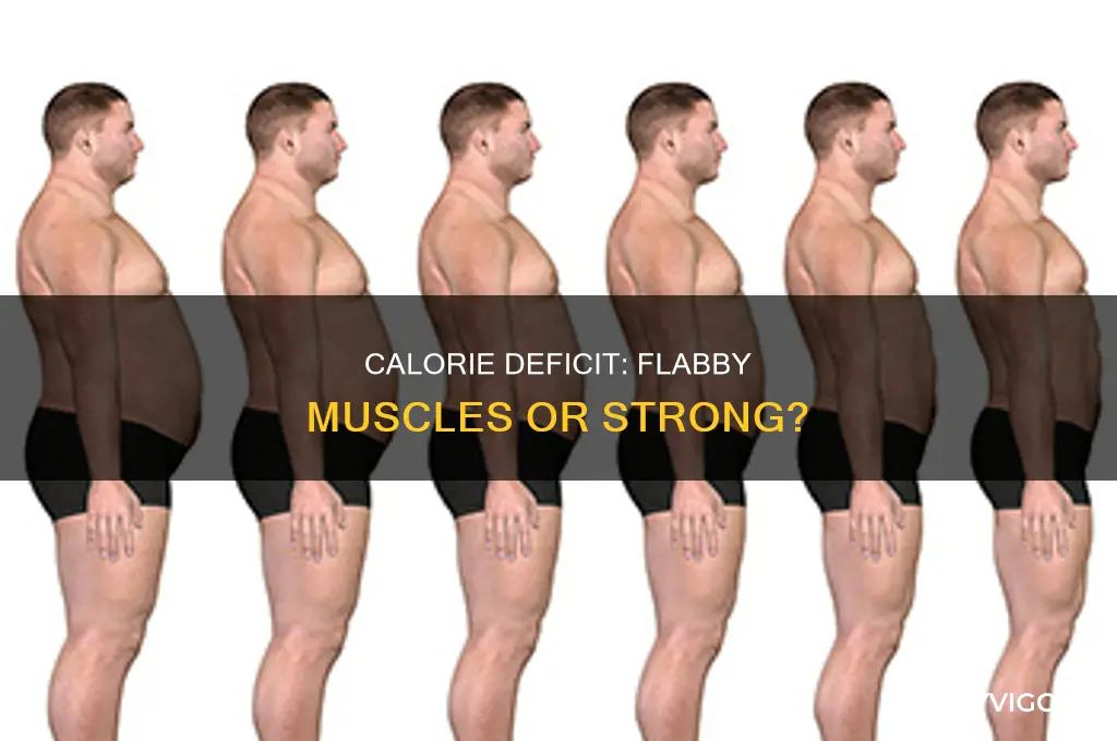 can too few calories cause flabby muscles