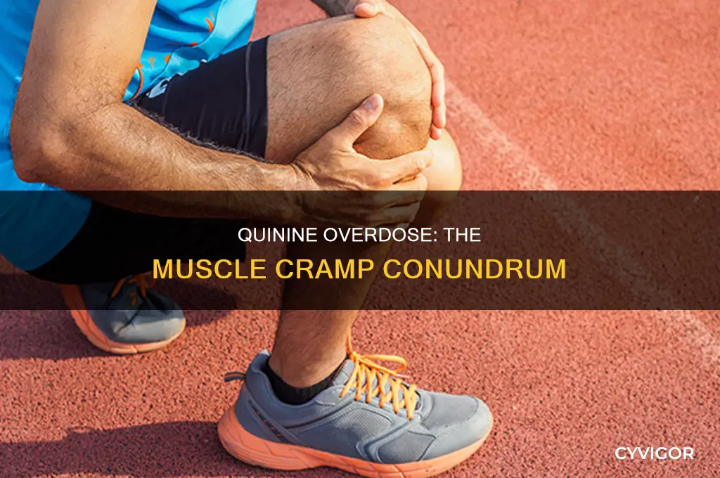 can too much quinine cause muscle cramps