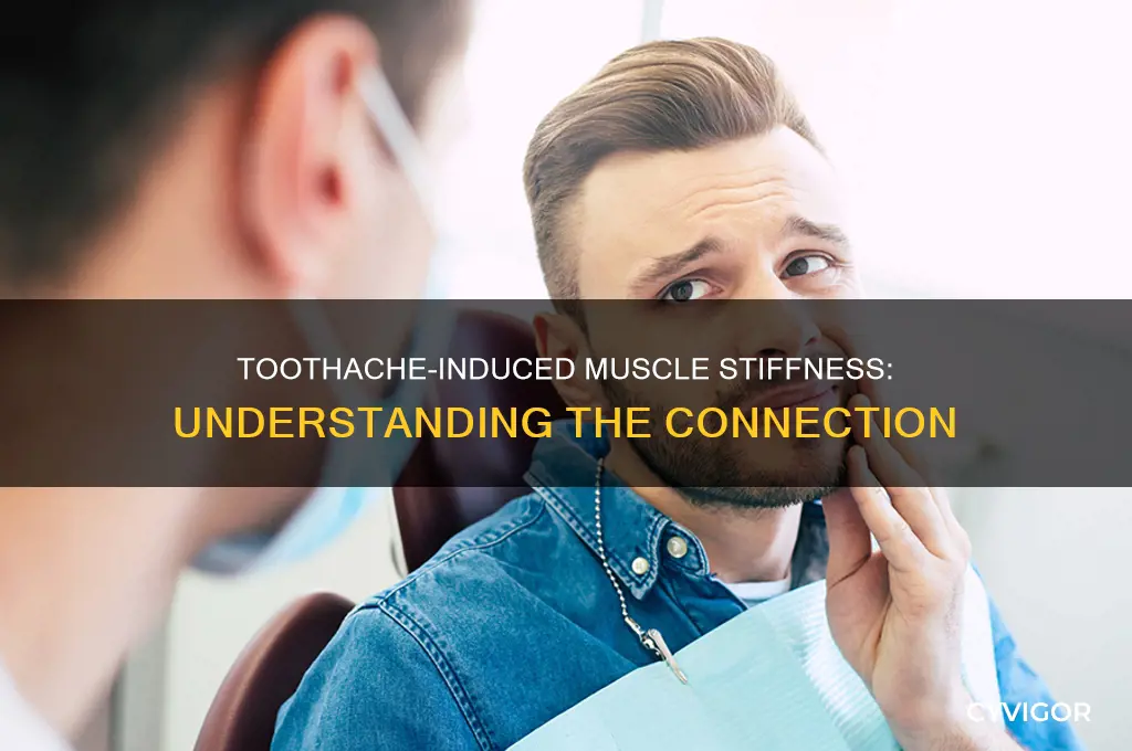 can tooth aches cause stiff muscles