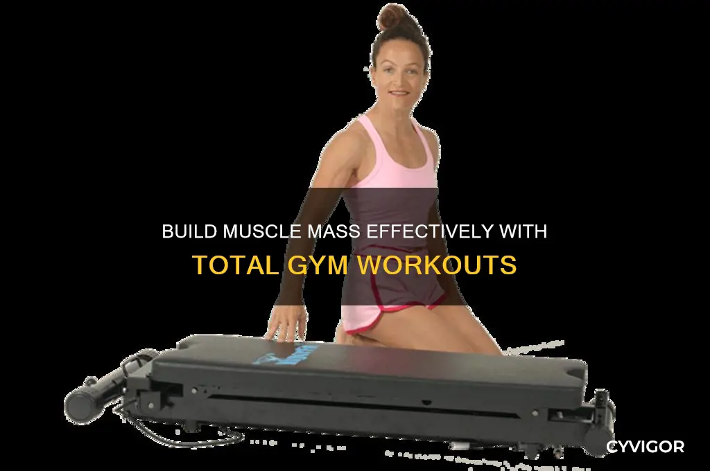 can u gain muscle mass with total gym
