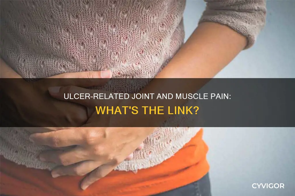 can ulcer cause joint and muscle pain