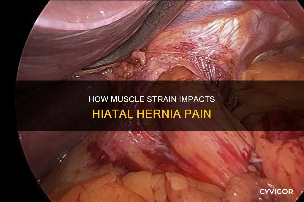 can using and muscle cause pain worse in hiatal hernia