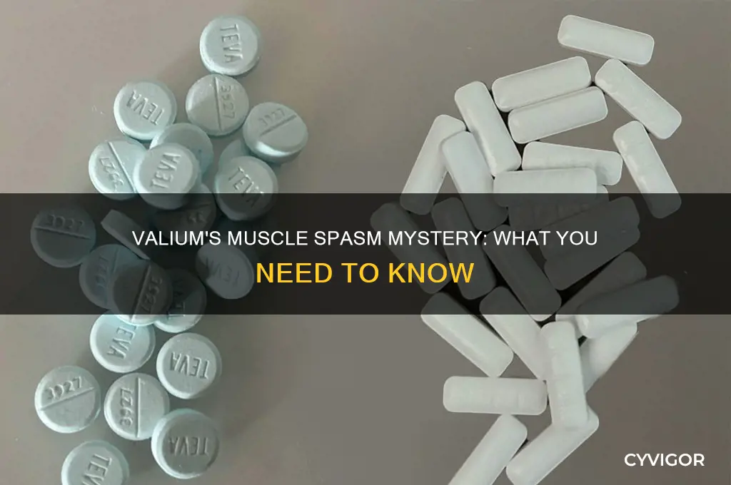 can valium cause muscle spasms