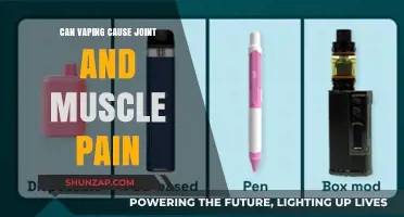 Vaping's Link to Joint and Muscle Pain