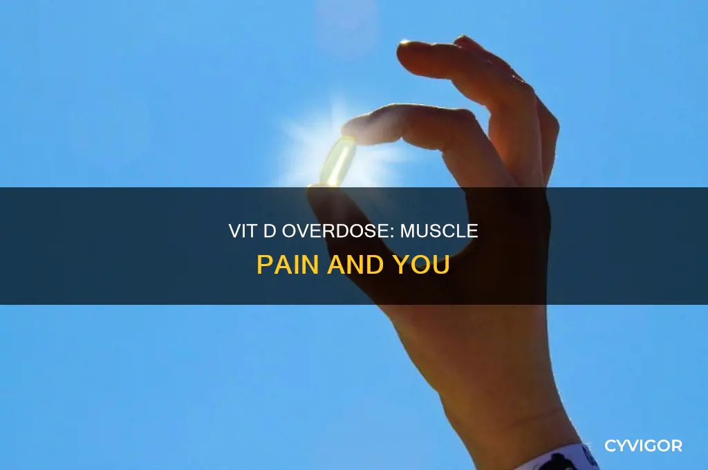 can vit d cause muscle pain