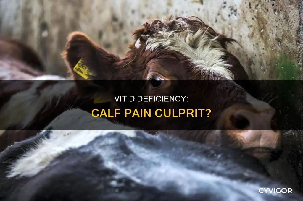 can vit d defiency cause pain in calf muscles