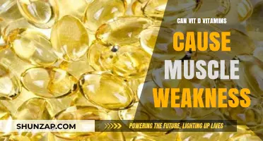 Vit D supplements: Do they weaken muscles?