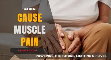 Vit D3 and Muscle Pain: What's the Link?