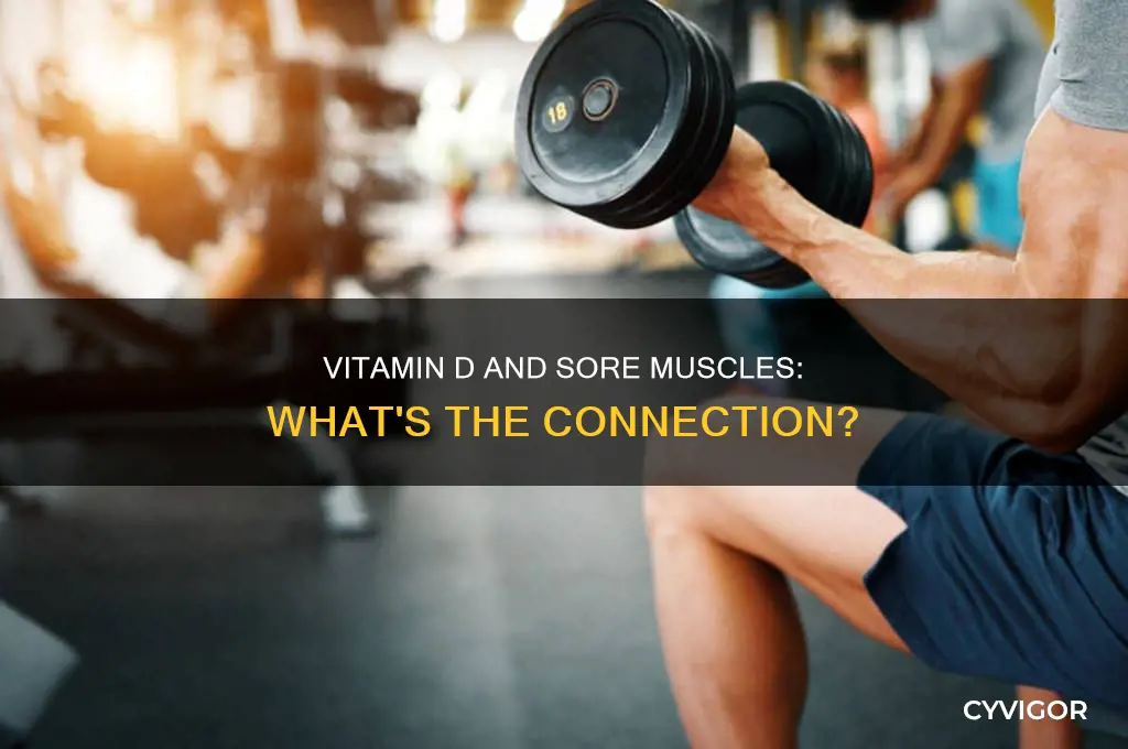 can vitamin d cause sore muscles