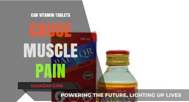 Vitamin Tablets: Unlikely Culprits of Muscle Pain