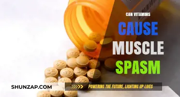Vitamins: The Unlikely Culprit Behind Your Muscle Spasms?