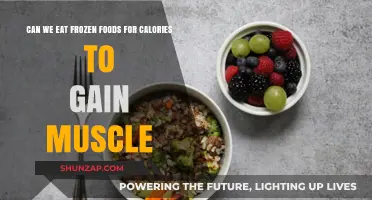 Frozen Foods for Muscle Gain: A Caloric Solution?