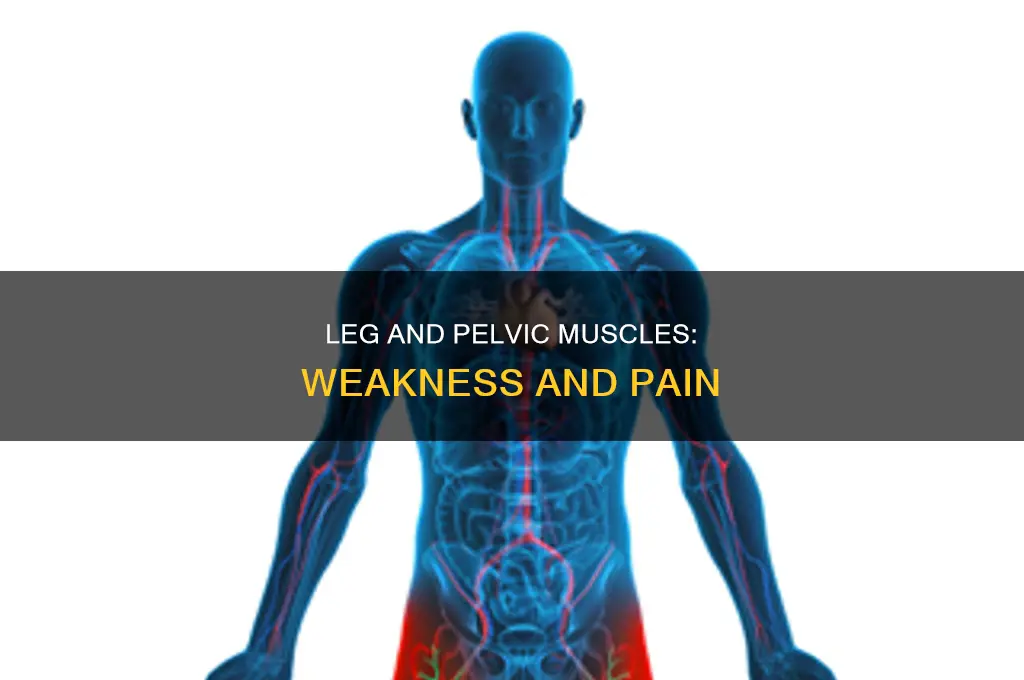 can weak leg and pelvic muscles muscles cause pain