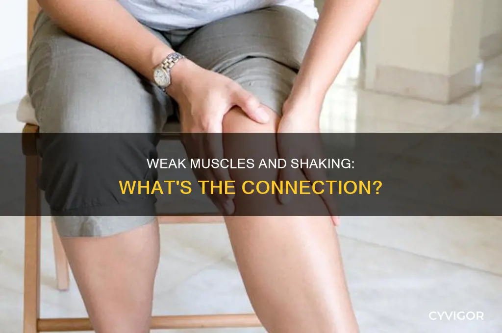 can weak muscles cause shaking
