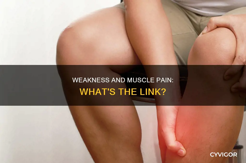 can weakness cause muscle pain