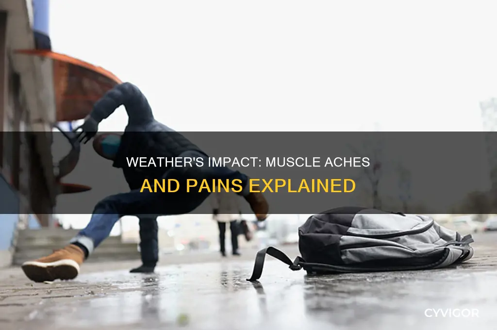 can weather cause muscle aches