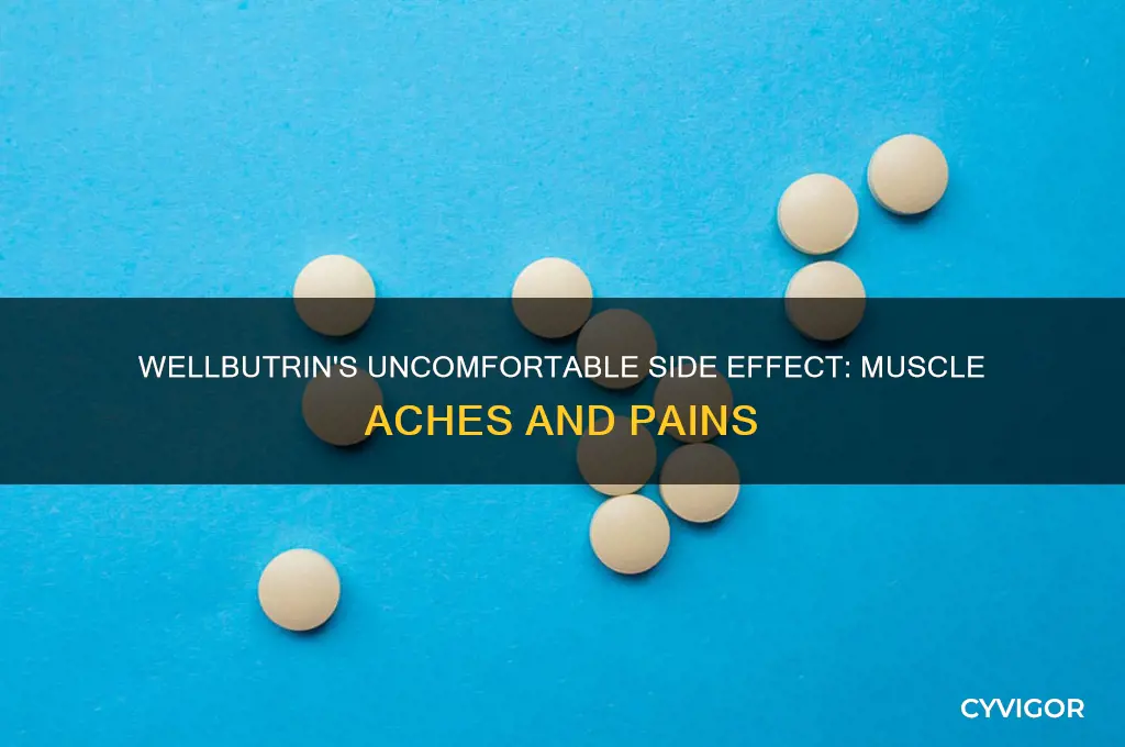 can wellbutrin cause muscle aches