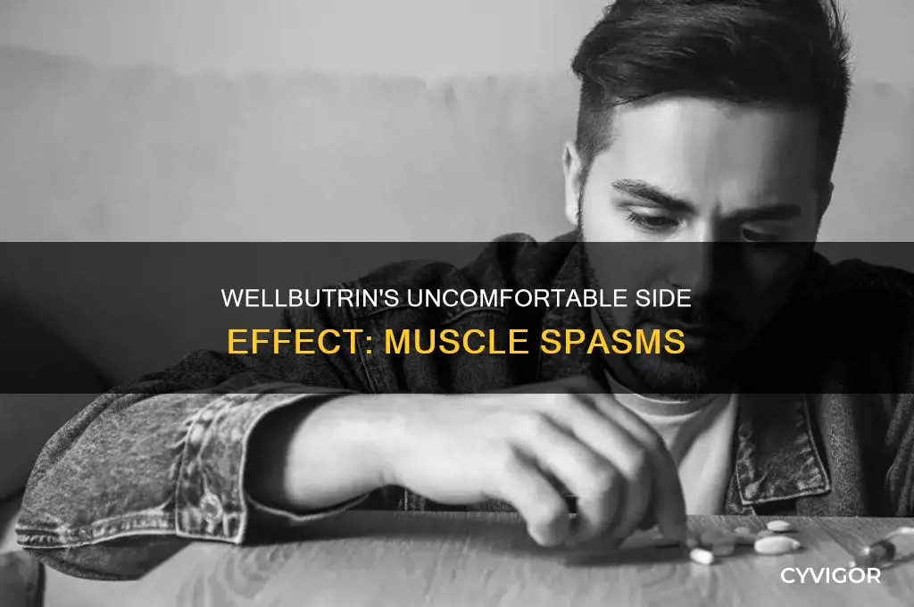 can wellbutrin cause muscle spasms