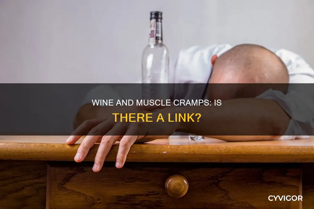 can wine cause muscle cramps