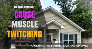 Xanax Withdrawal: Muscle Twitching and Its Causes