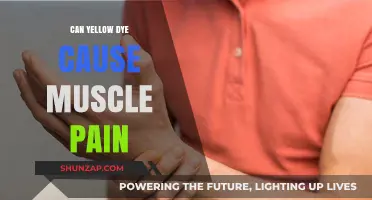 Yellow Dye and Muscle Pain: Is There a Link?