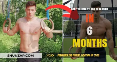 Is Gaining 20 Pounds of Muscle in 6 Months Realistic?