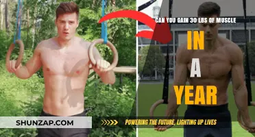 Is Gaining 30 Pounds of Muscle in a Year Realistic?
