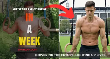 Is Gaining 5 Pounds of Muscle in a Week Possible?