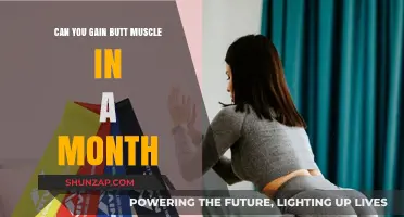 Quick Butt Transformation: Building Muscle in Just One Month