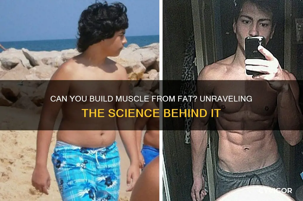 can you gain muscle fromfat