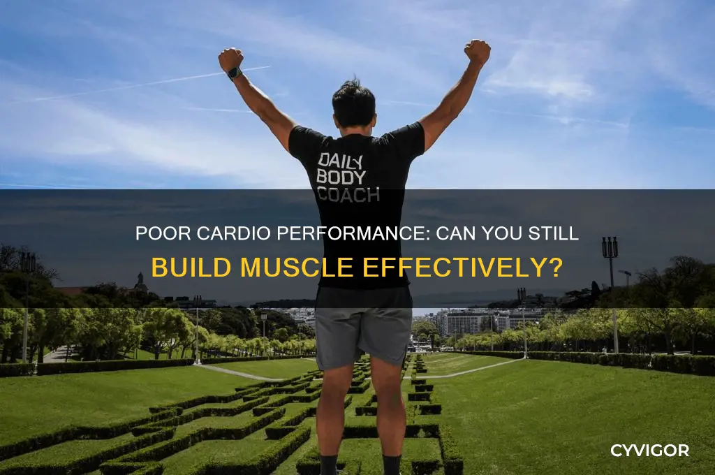 can you gain muscle if your cardio sucks