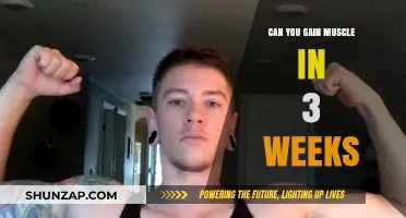 Rapid Muscle Growth: Achieving Gains in Just 3 Weeks