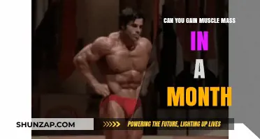 Can You Build Muscle Mass in Just One Month?