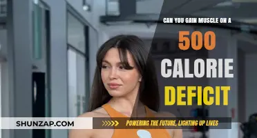 Building Muscle on a Deficit: Is 500 Calories Too Low?