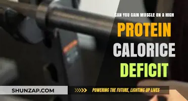 Building Muscle on a High-Protein Calorie Deficit: Is It Possible?