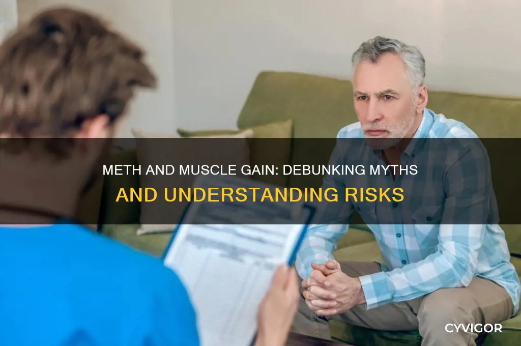 can you gain muscle on meth