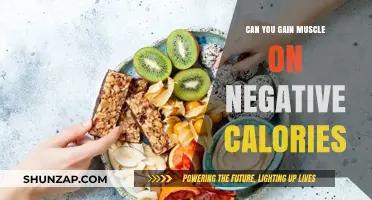 Can You Build Muscle on a Negative Calorie Diet?
