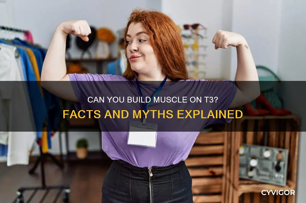 can you gain muscle on t3