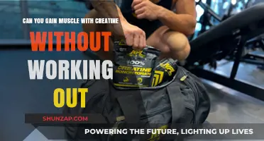 Creatine and Muscle Gain: Can It Work Without Exercise?