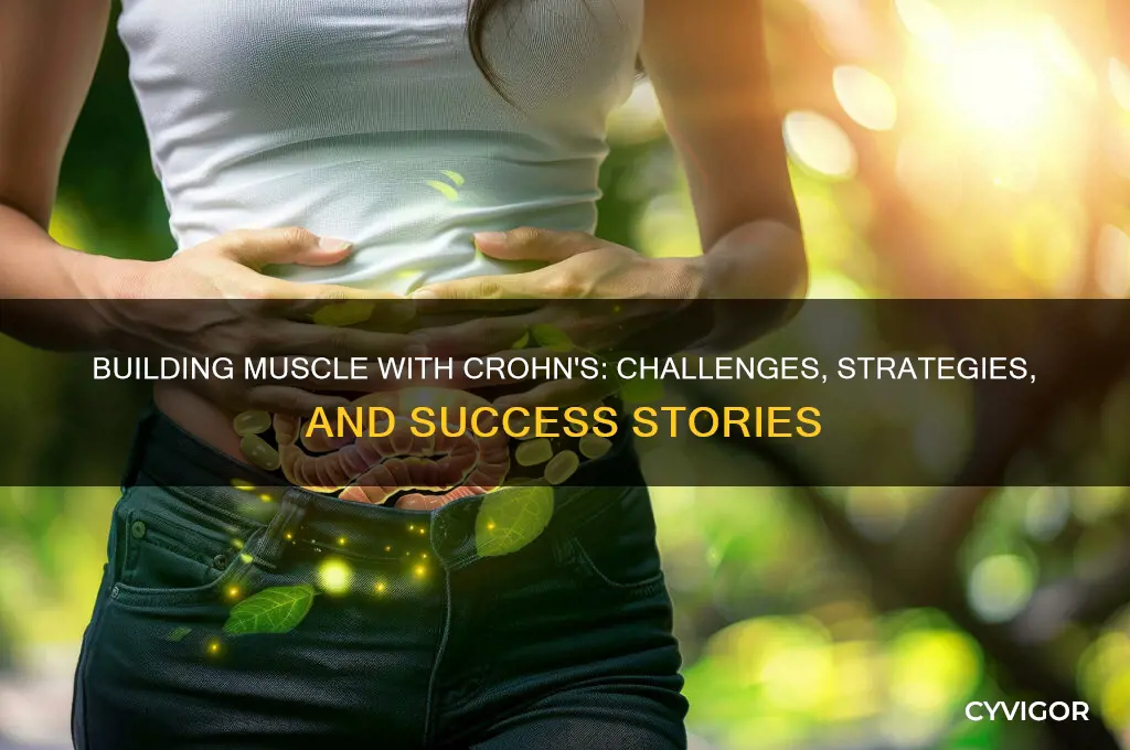 can you gain muscle with crohn