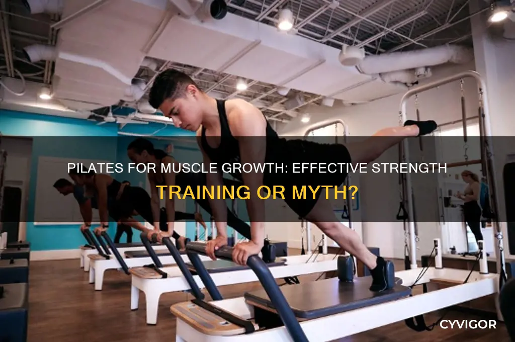 can you gain muscle with pilates