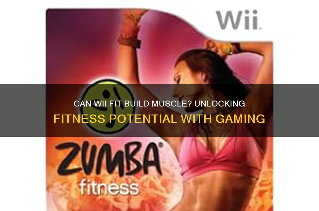 can you gain muscle with wii fit
