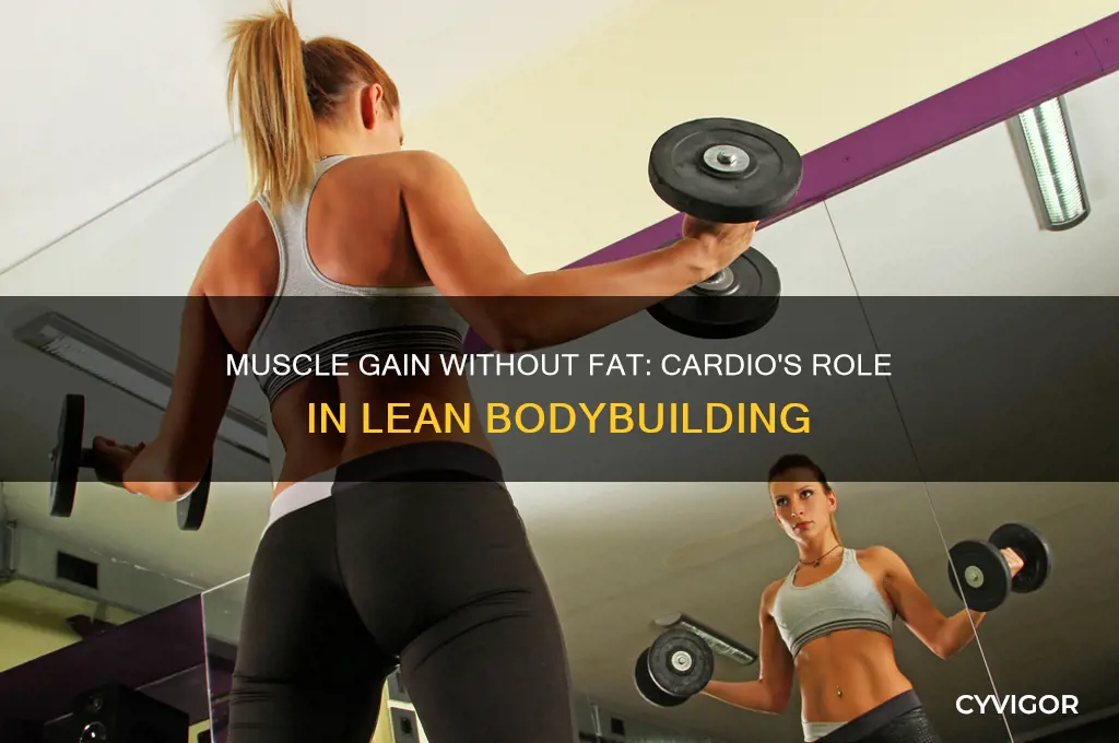 can you gain muscle without gaining fat with cardio