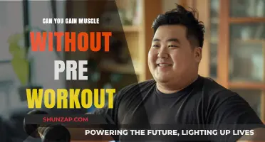 Building Muscle Naturally: Do You Really Need Pre-Workout?