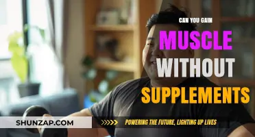 Building Muscle Naturally: Can You Skip Supplements and Still Succeed?