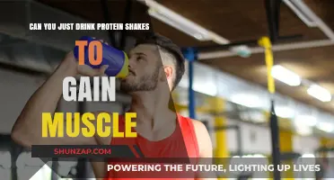 Protein Shakes Alone: Can They Build Muscle Effectively?
