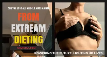 Extreme Dieting and Muscle Loss: Can You Lose All Gained Mass?