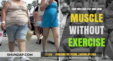 Lose Fat, Gain Muscle: Is Exercise-Free Transformation Possible?