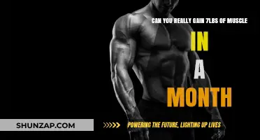 Is Gaining 7 Pounds of Muscle in 30 Days Possible?