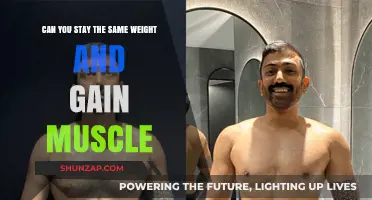 Maintain Weight, Build Muscle: Achieving Body Recomposition Goals